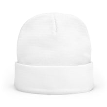 Load image into Gallery viewer, White beanie on a white background