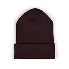 Load image into Gallery viewer, Brown beanie on a white background