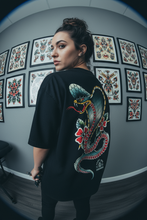 Load image into Gallery viewer, Spitting Cobra Tattoo Tee | Ghost & Darkness Streetwear