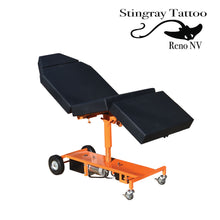 Load image into Gallery viewer, Tattoo Chair Orange
