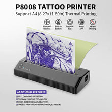 Load image into Gallery viewer, Effortlessly Create Professional Tattoos with Our Stencil Printer!
