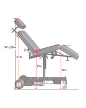 Load image into Gallery viewer, Tattoo chair and armrest combo
