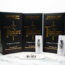 Load image into Gallery viewer, Inferno-Ink Thalor Bugpin Curved Magnum Tattoo Cartridge Needles – Box of 20