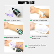 Load image into Gallery viewer, Effortless Tattoo Stencil Gel: Long Lasting & Safe