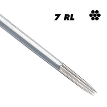 Load image into Gallery viewer, Get Perfect Tattoos with 50 Sterile Round Liner Needles - High Quality Stainless Steel