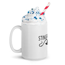 Load image into Gallery viewer, Stingray tattoo White glossy mug