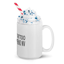 Load image into Gallery viewer, Stingray tattoo White glossy mug