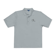 Stylish Unisex Polo Shirt with Embroidered Design