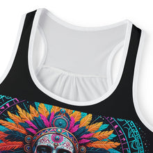 Load image into Gallery viewer, Women&#39;s Tank Top (AOP) Day of the Dead
