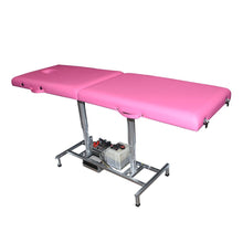 Load image into Gallery viewer, Electric Hydraulic Lift Massage Table – 2-Section, 24" Wide, 500 lb Capacity
