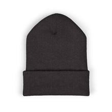 Load image into Gallery viewer, Dark gray beanie on a white background

