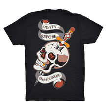 Load image into Gallery viewer, Death Before Tattoo Tee | Ghost &amp; Darkness Streetwear
