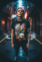 Load image into Gallery viewer, Eagle Eye Tattoo Tee | Ghost &amp; Darkness Streetwear
