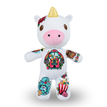 Load image into Gallery viewer, Candy the Unicorn 8-inch Sprout Plushie

