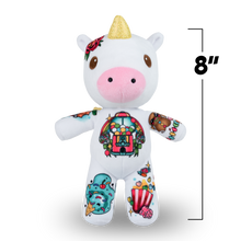 Load image into Gallery viewer, Candy the Unicorn 8-inch Sprout Plushie
