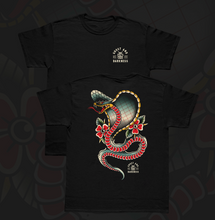 Load image into Gallery viewer, Spitting Cobra Tattoo Tee | Ghost &amp; Darkness Streetwear
