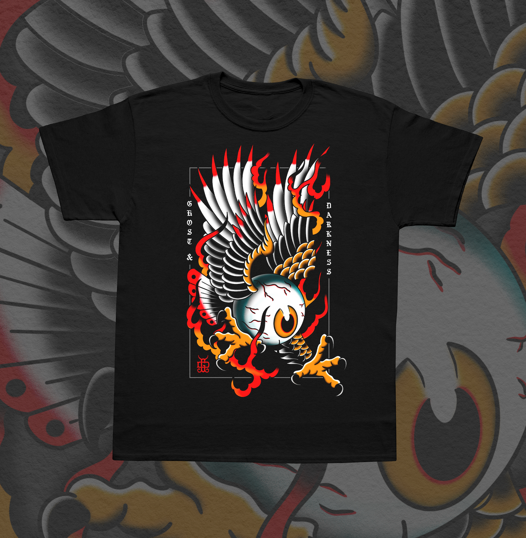 Eagle Eye Tattoo Tee | Ghost & Darkness Streetwear