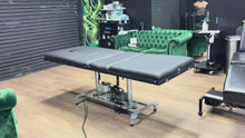 Load and play video in Gallery viewer, Electric Hydraulic Lift Massage Table – 2-Section, 24" Wide, 500 lb Capacity
