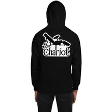 Load image into Gallery viewer, The Chariot black Unisex Hoodie
